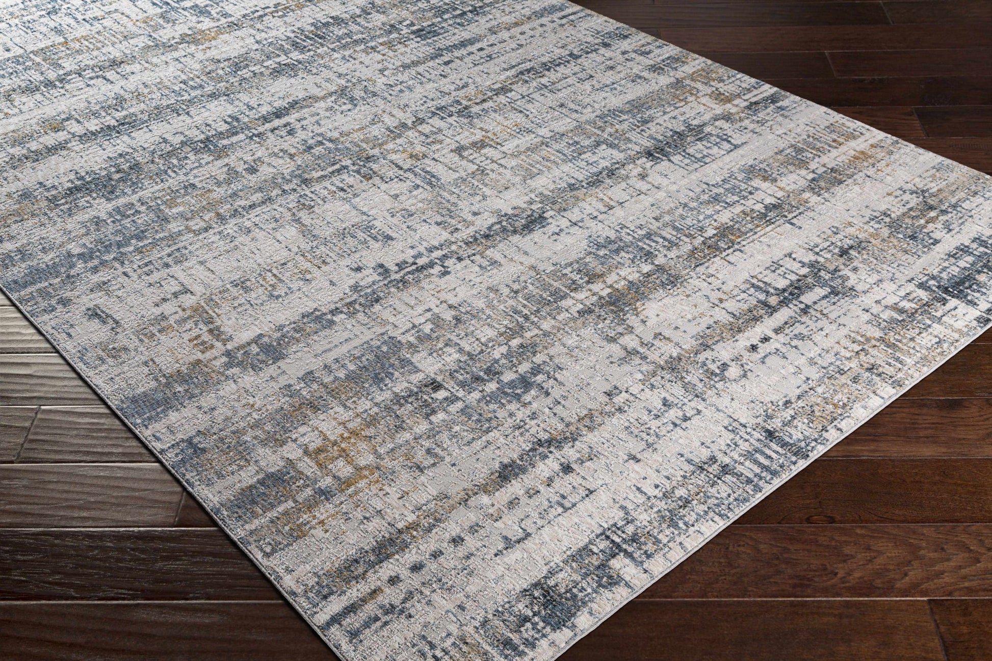 Hughesdale Distorted Lines Luxe Area Rug - Quahog Bay Bedding