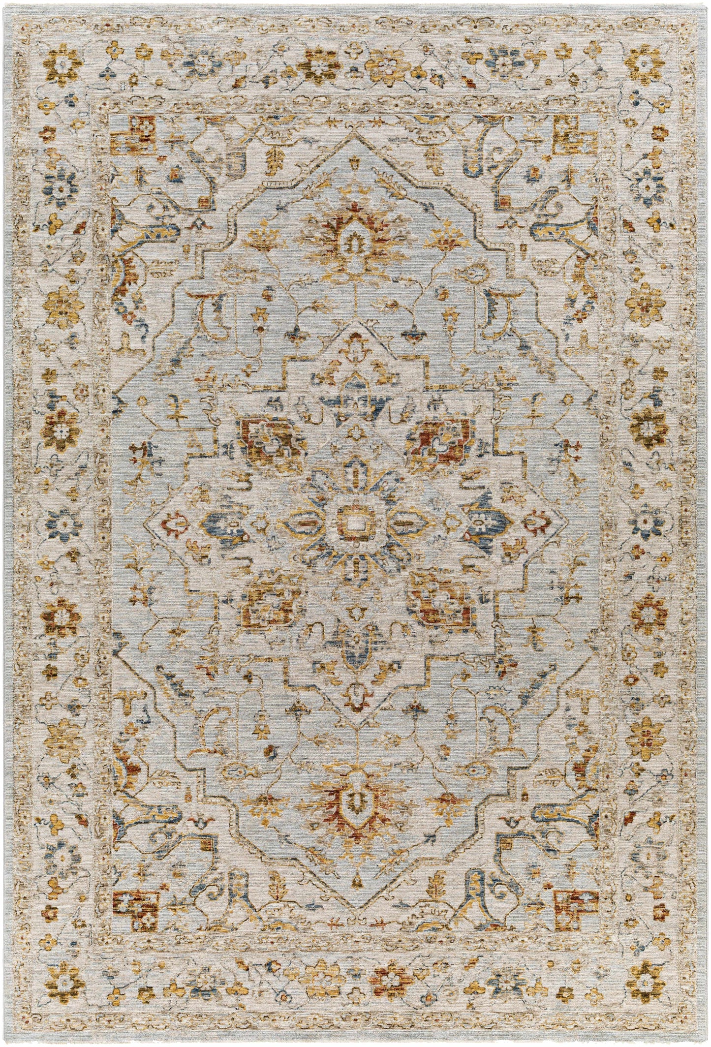 Huguley Floral Cream Luxe Rug