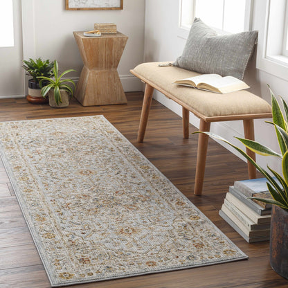Huguley Floral Cream Luxe Rug - Quahog Bay Bedding