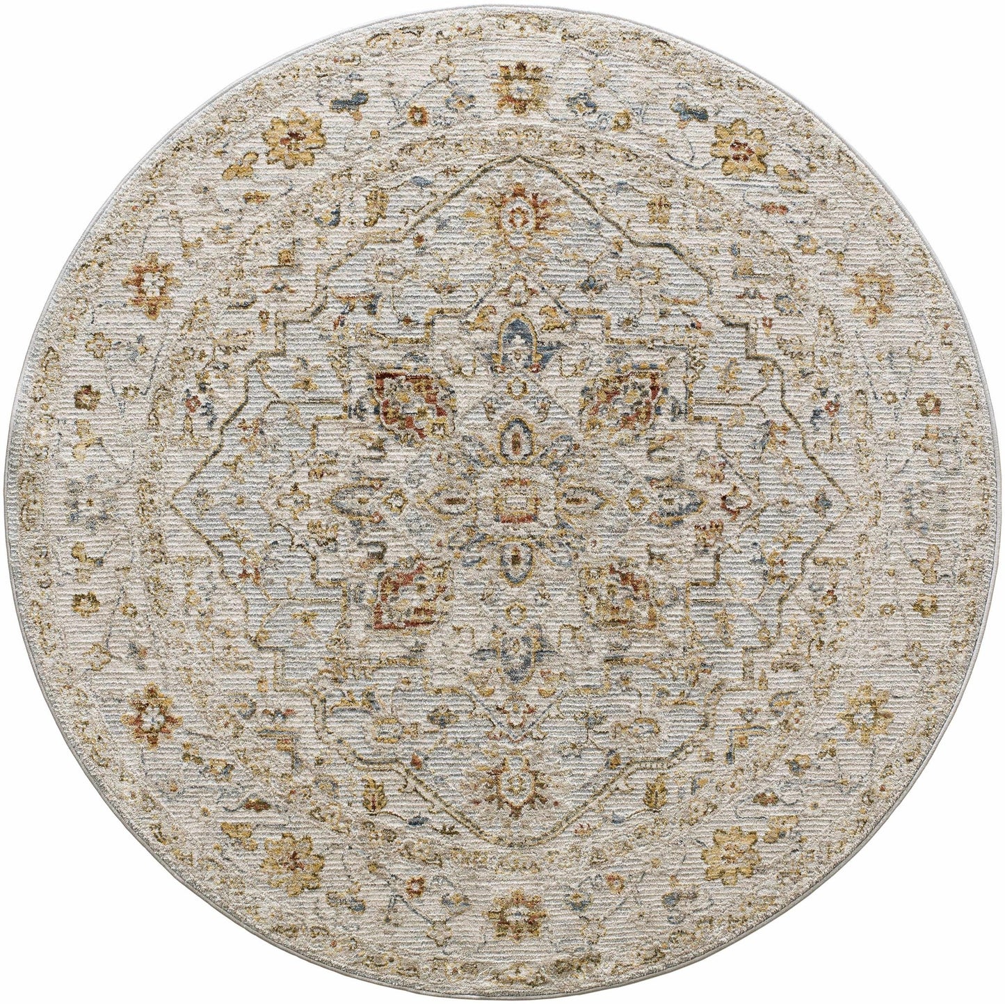 Huguley Floral Cream Luxe Rug - Quahog Bay Bedding
