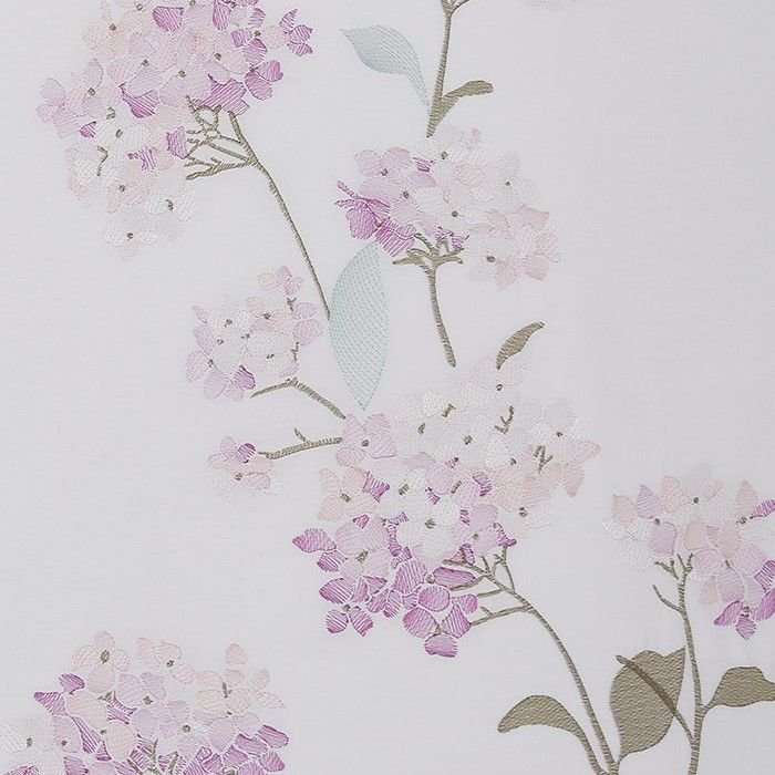 Hydrangea Floral 100% Cotton Embroidered Duvet Cover Set - Quahog Bay Bedding