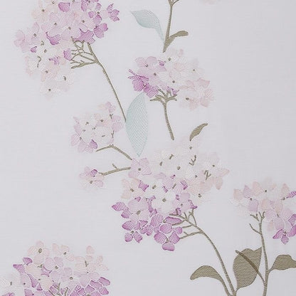 Hydrangea Floral 100% Cotton Embroidered Duvet Cover Set - Quahog Bay Bedding