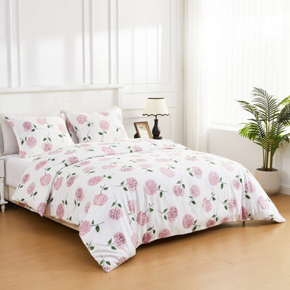 Hydrangea Printed Duvet Set - Quahog Bay Bedding