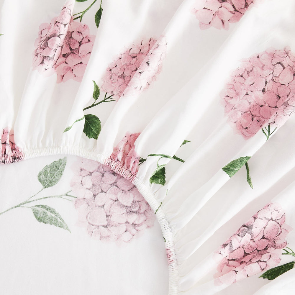 Hydrangea Printed Sheet Set - Quahog Bay Bedding
