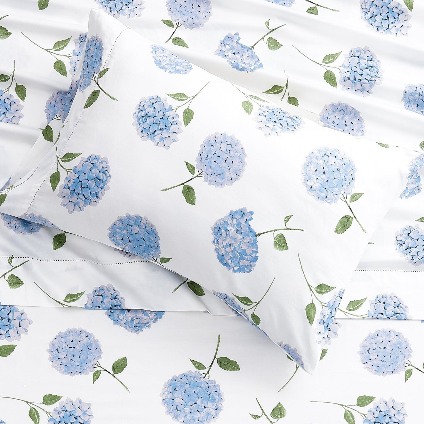 Hydrangea Printed Sheet Set - Quahog Bay Bedding