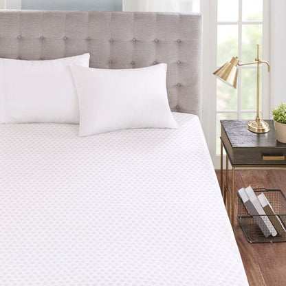 Hypoallergenic 3" Cooling Gel Memory Foam Mattress Topper with Removable Cooling Cover - Quahog Bay Bedding