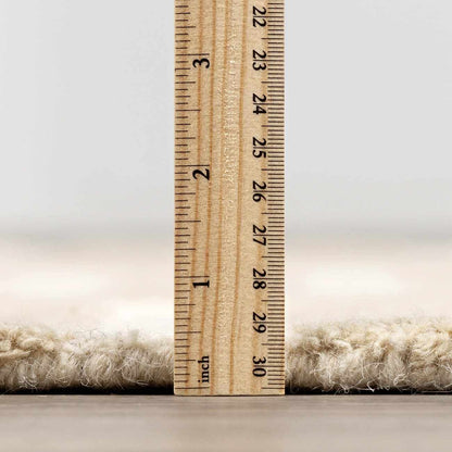 Idaho Broken - Striped Beige Area Rug | Our PNW Home X Livabliss - Quahog Bay Bedding