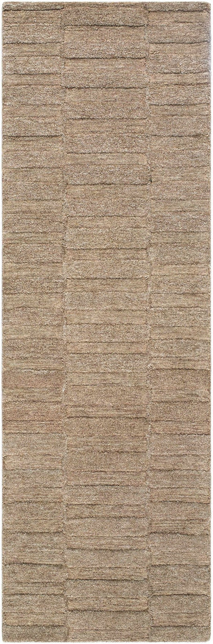 Idaho Broken - Striped Brown Area Rug | Our PNW Home X Livabliss - Quahog Bay Bedding