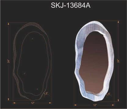 Ilaya Wood Mirror - Quahog Bay Bedding