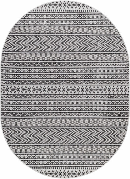Imboden Black&White Outdoor Rug - Quahog Bay Bedding