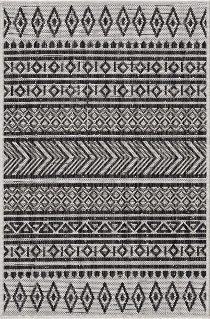 Imboden Black&White Outdoor Rug - Quahog Bay Bedding