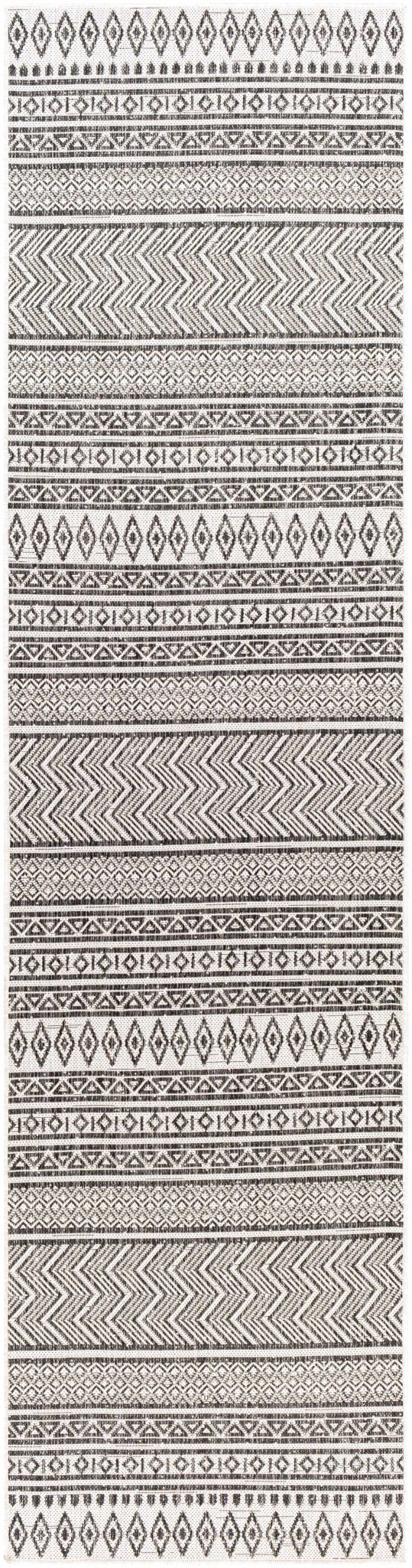 Imboden Black&White Outdoor Rug - Quahog Bay Bedding