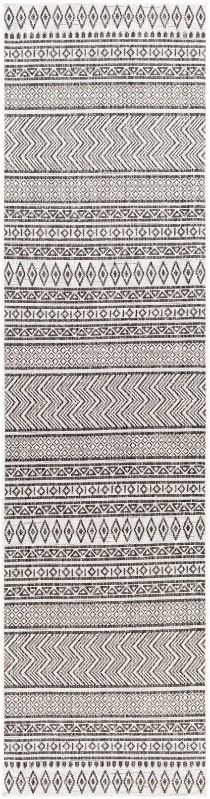 Imboden Black&White Outdoor Rug - Quahog Bay Bedding