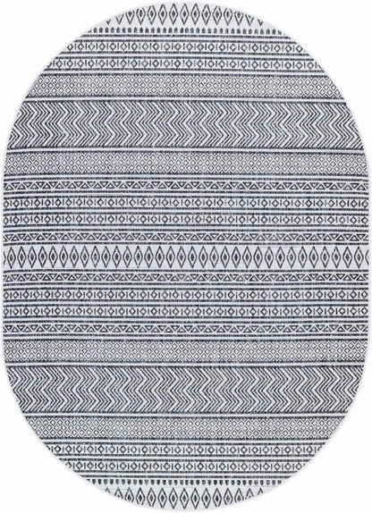 Imboden Black&White Outdoor Rug - Quahog Bay Bedding