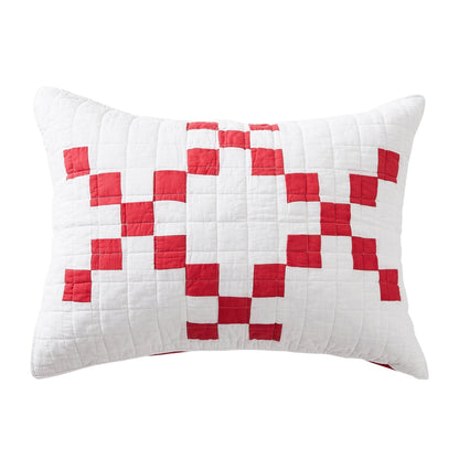 Irish Chain Patchwork Cotton Quilt Set - 100% Cotton - Quahog Bay Bedding