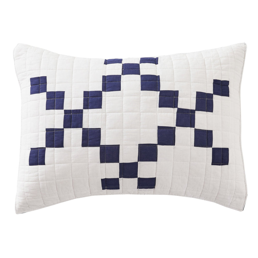 Irish Chain Patchwork Cotton Quilt Set - 100% Cotton - Quahog Bay Bedding