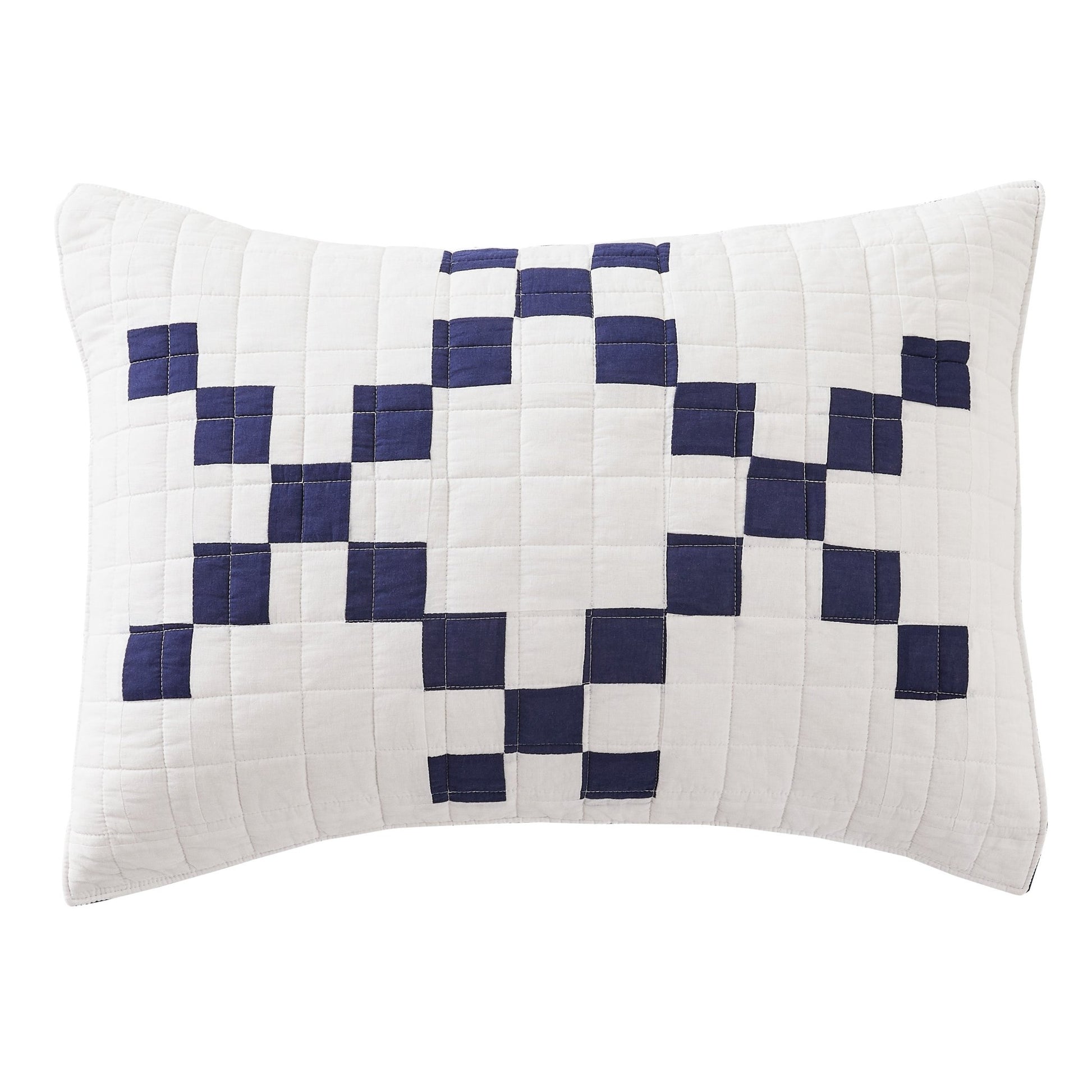 Irish Chain Patchwork Cotton Quilt Set - 100% Cotton - Quahog Bay Bedding