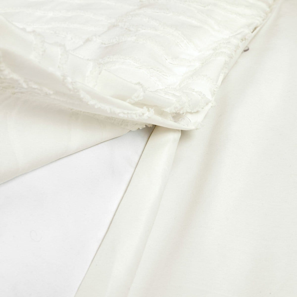 Jacquard Wave Duvet Cover 3 Piece Set - Quahog Bay Bedding