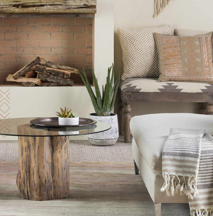 Janamuato White Geometric Cement Planter - Quahog Bay Bedding