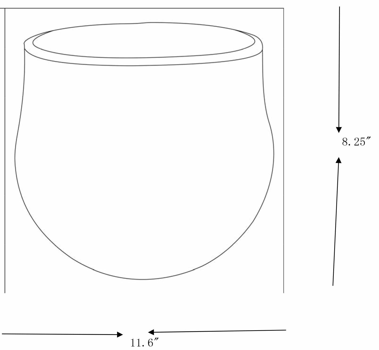 Janamuato White Geometric Cement Planter - Quahog Bay Bedding