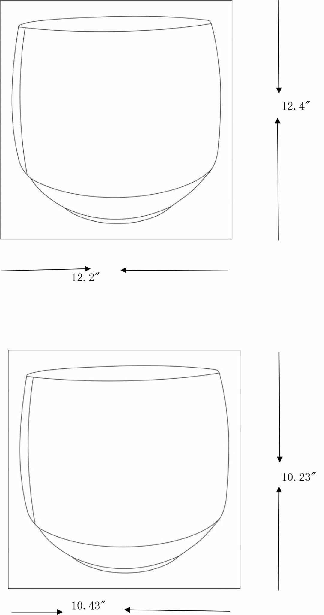 Janamuato White Geometric Cement Planter - Quahog Bay Bedding