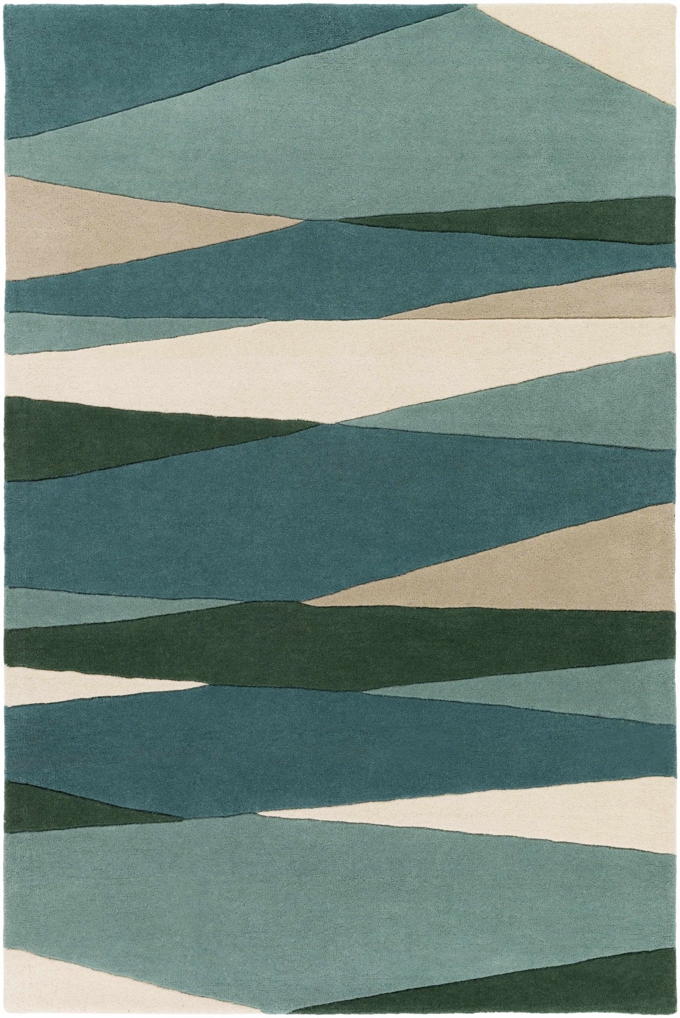 Jarratt Modern Wool Rug - Quahog Bay Bedding