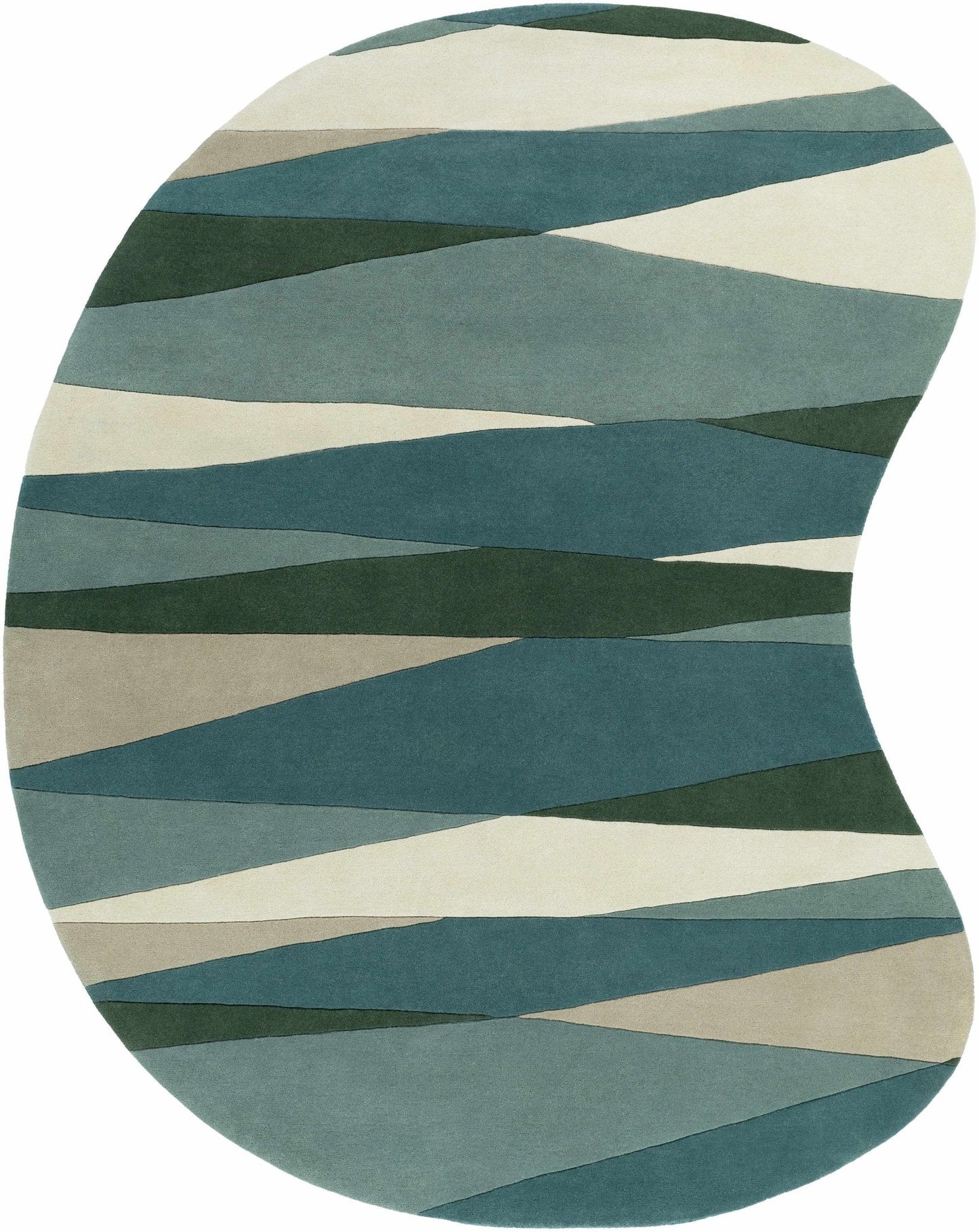Jarratt Modern Wool Rug - Quahog Bay Bedding