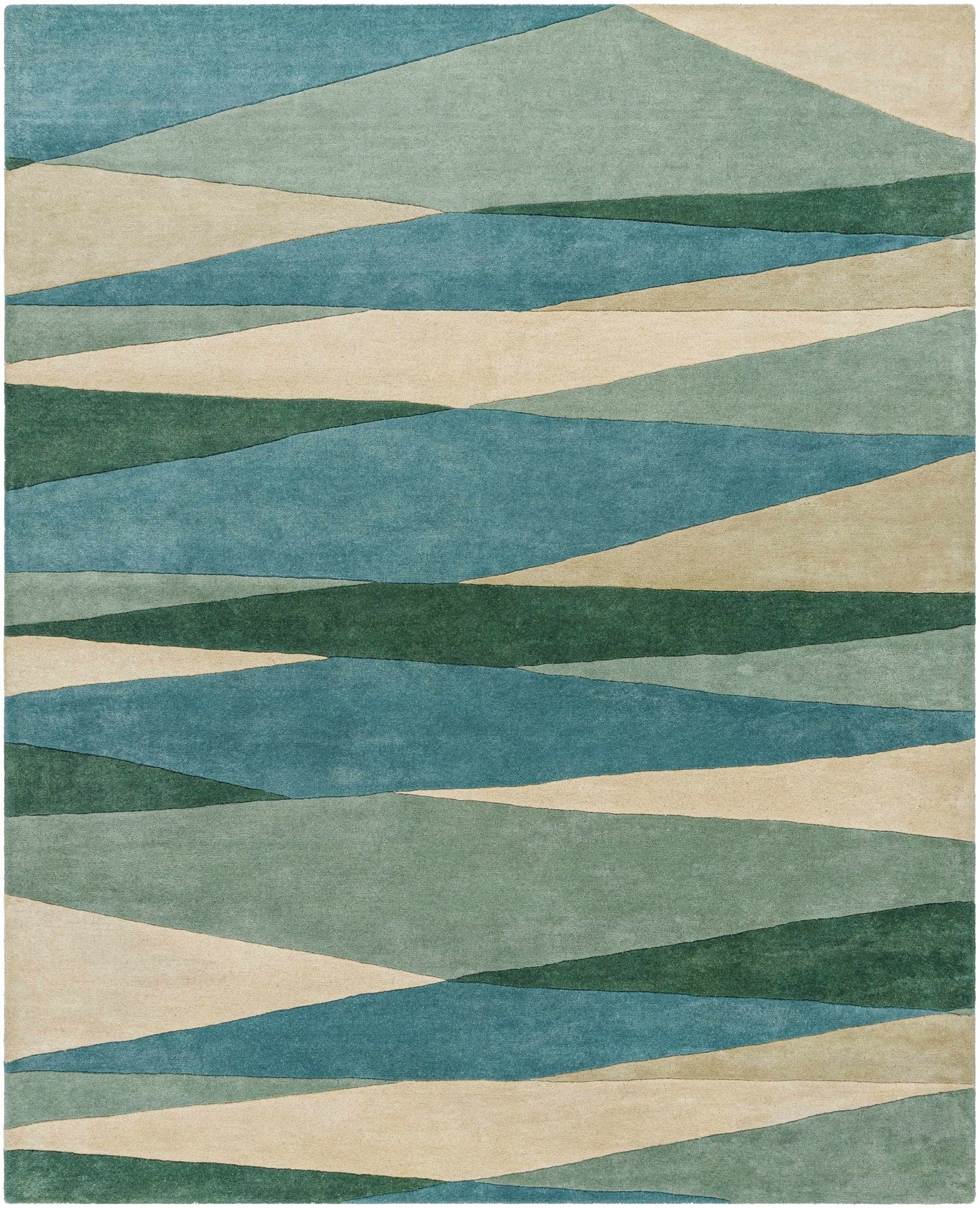 Jarratt Modern Wool Rug - Quahog Bay Bedding
