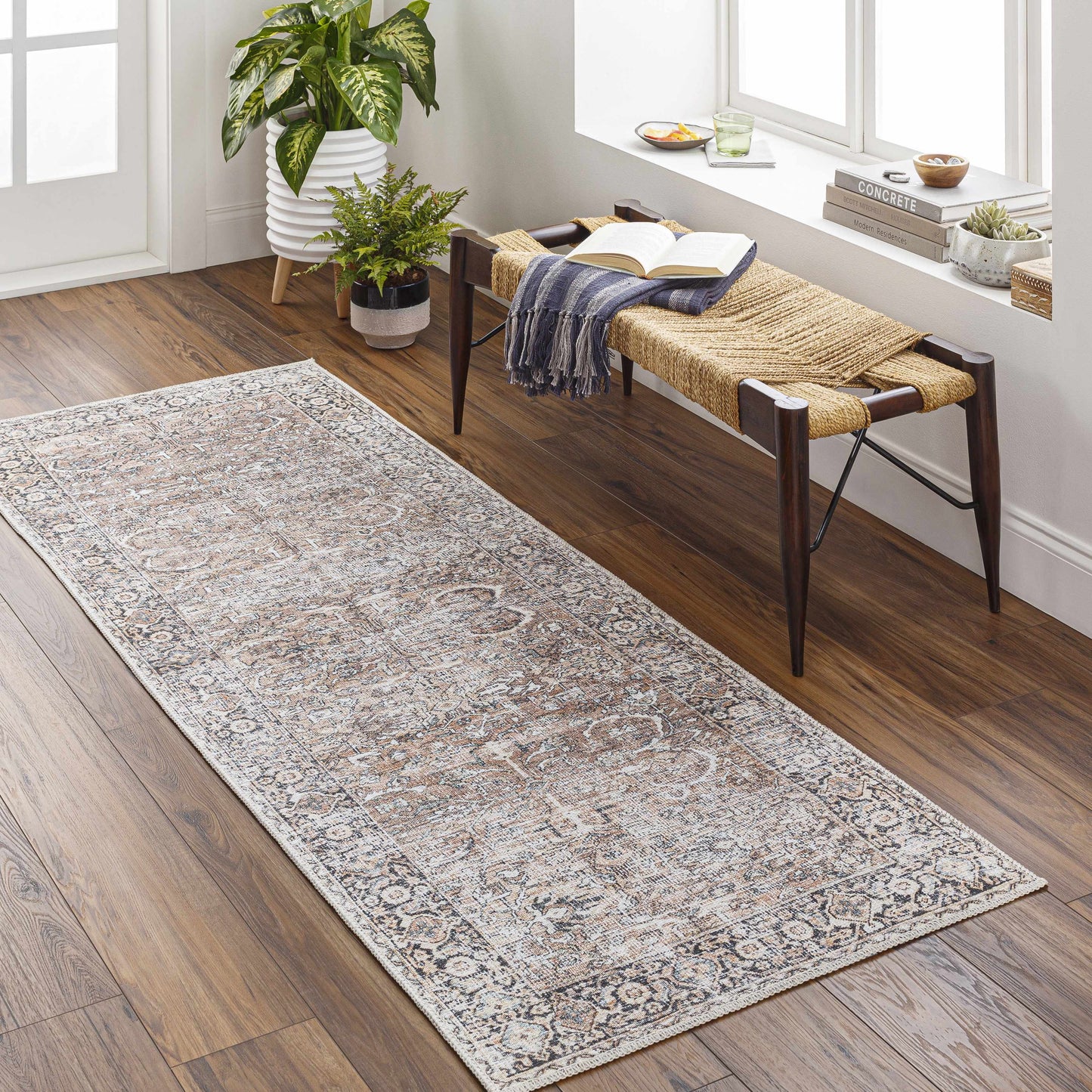 Jill Washable Area Rug - Clearance
