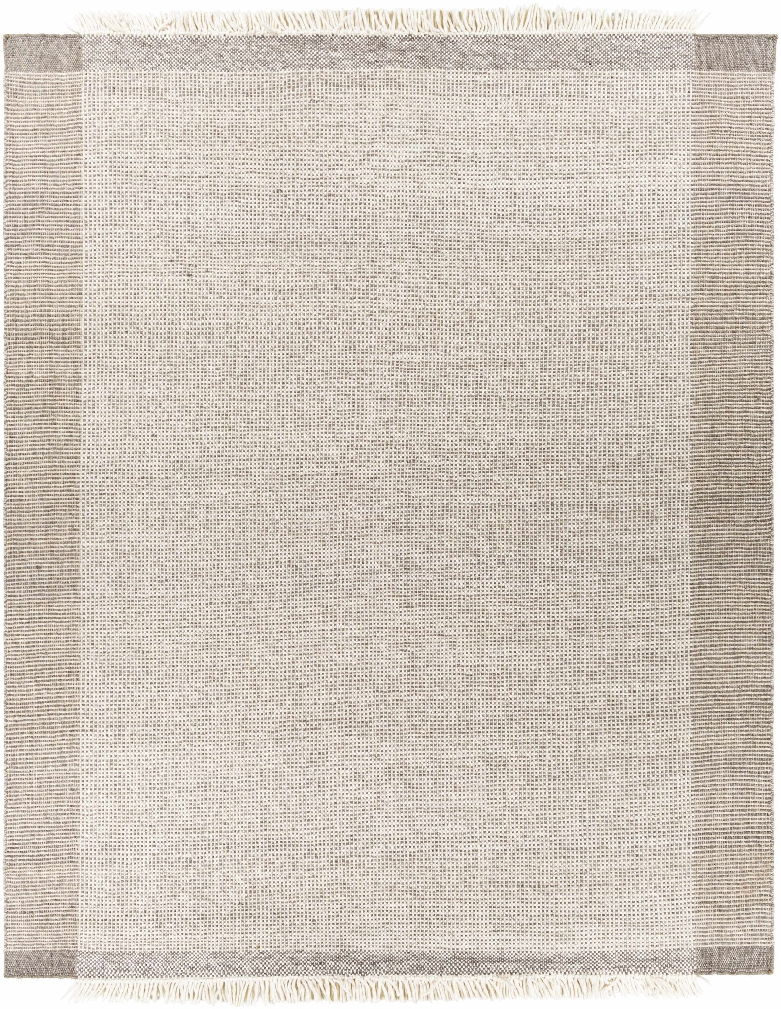 Joelle Beige Grid Wool Rug - Quahog Bay Bedding
