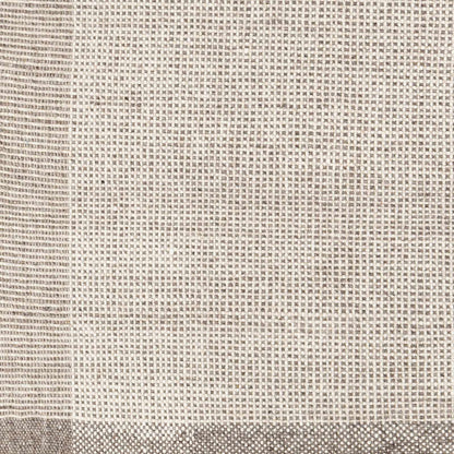 Joelle Beige Grid Wool Rug - Quahog Bay Bedding