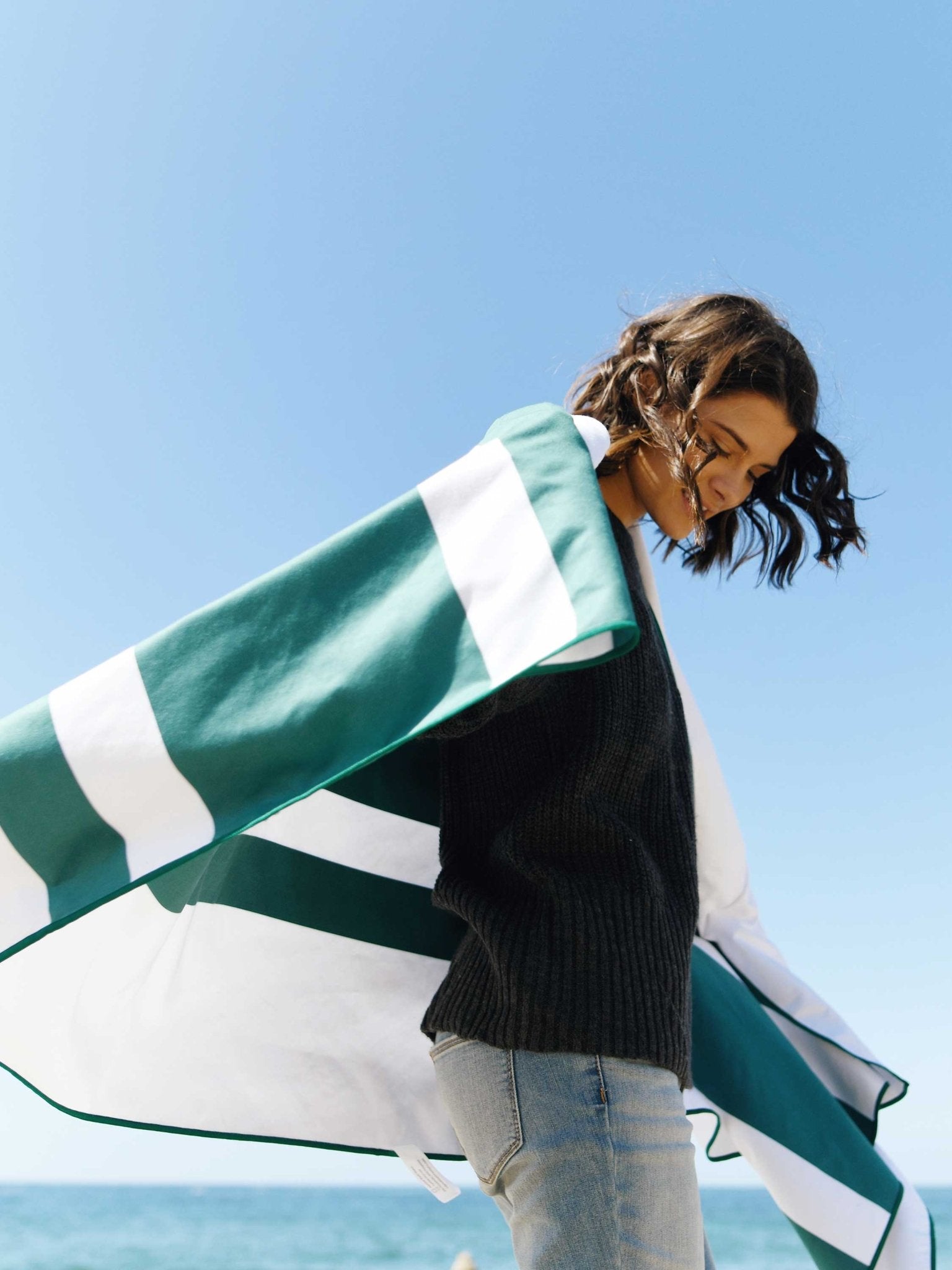 Juniper Microfiber Beach Towel - Quahog Bay Bedding
