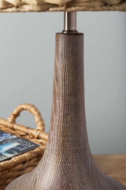 Kabankalan Seagrass Resin Table Lamp - Quahog Bay Bedding