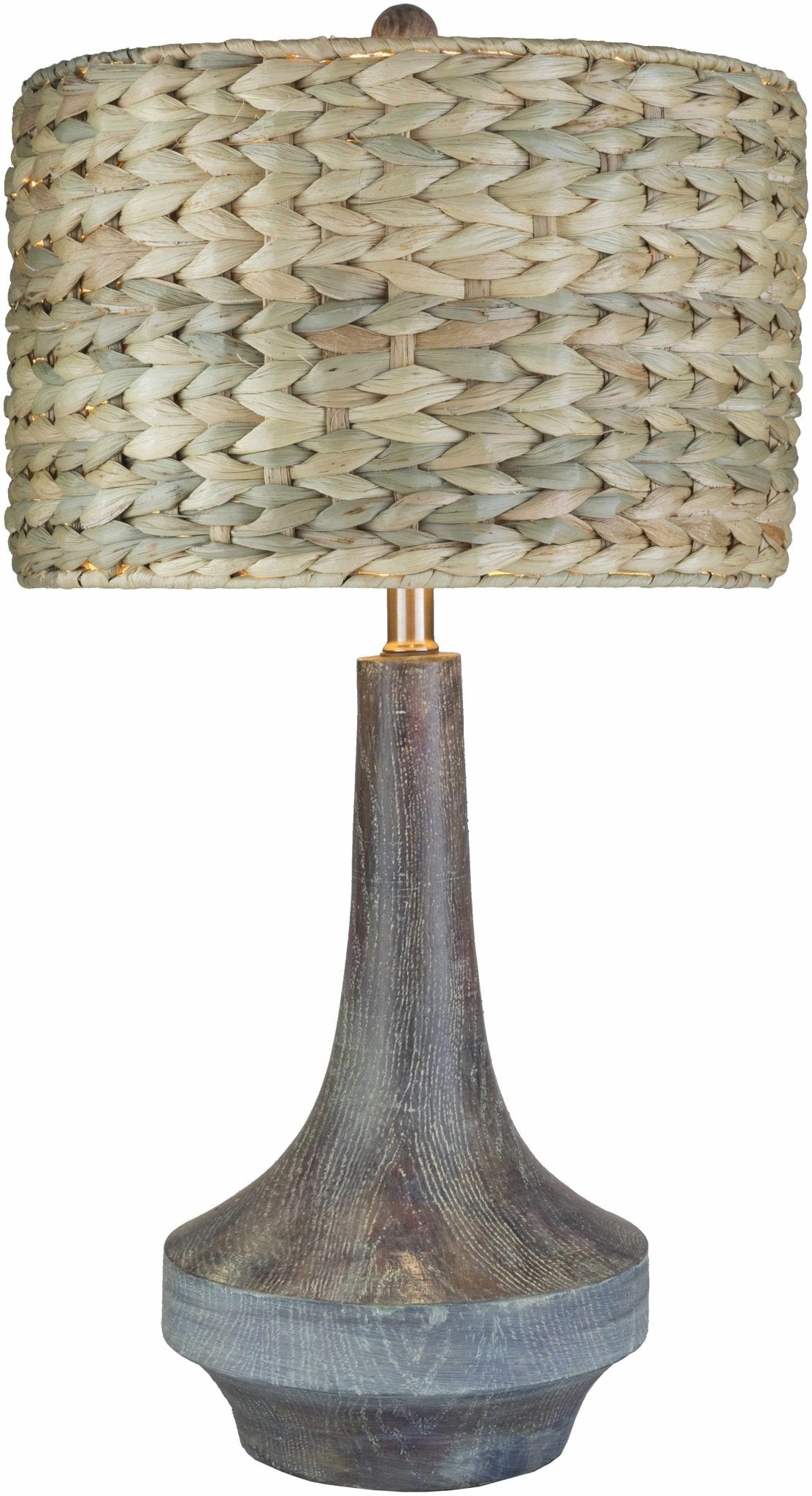 Kabankalan Seagrass Resin Table Lamp - Quahog Bay Bedding
