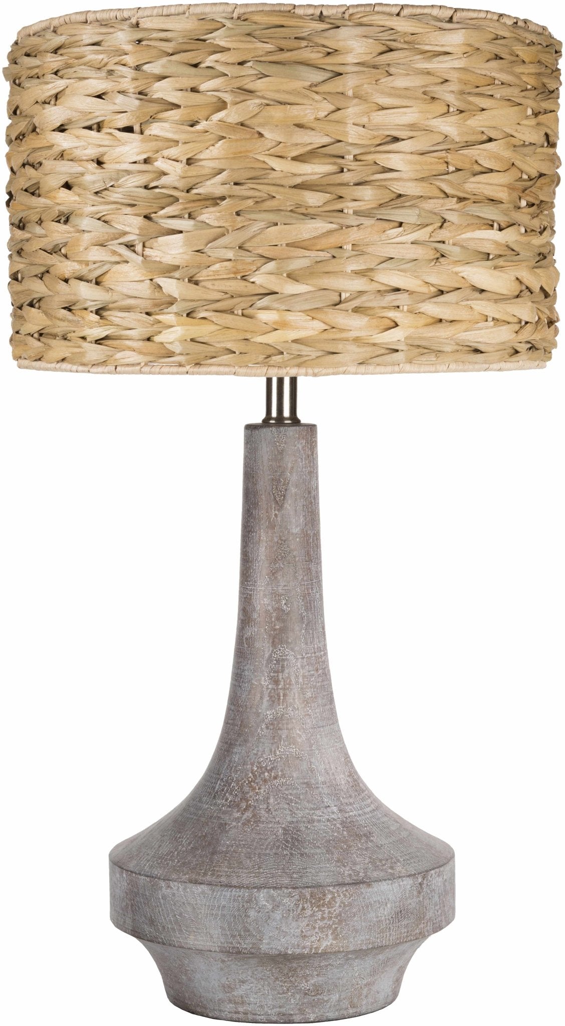 Kabankalan Seagrass Resin Table Lamp - Quahog Bay Bedding
