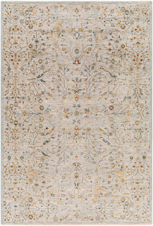 Kabungahan Oushak Style Floral Rug - Quahog Bay Bedding