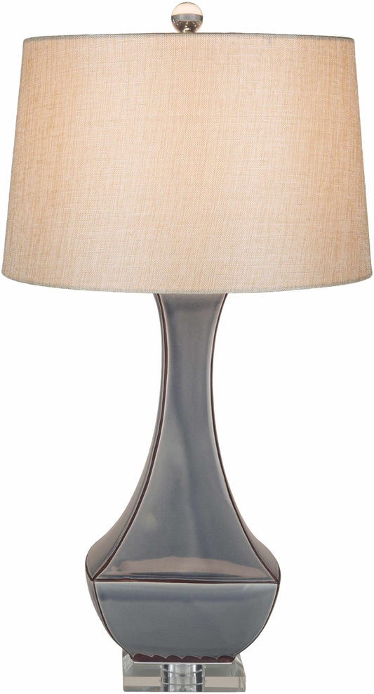 Kalilangan Gray Ceramic Table Lamp - Quahog Bay Bedding