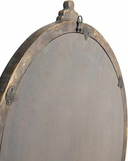 Kandersteg Dark Red Accent Mirror - Quahog Bay Bedding