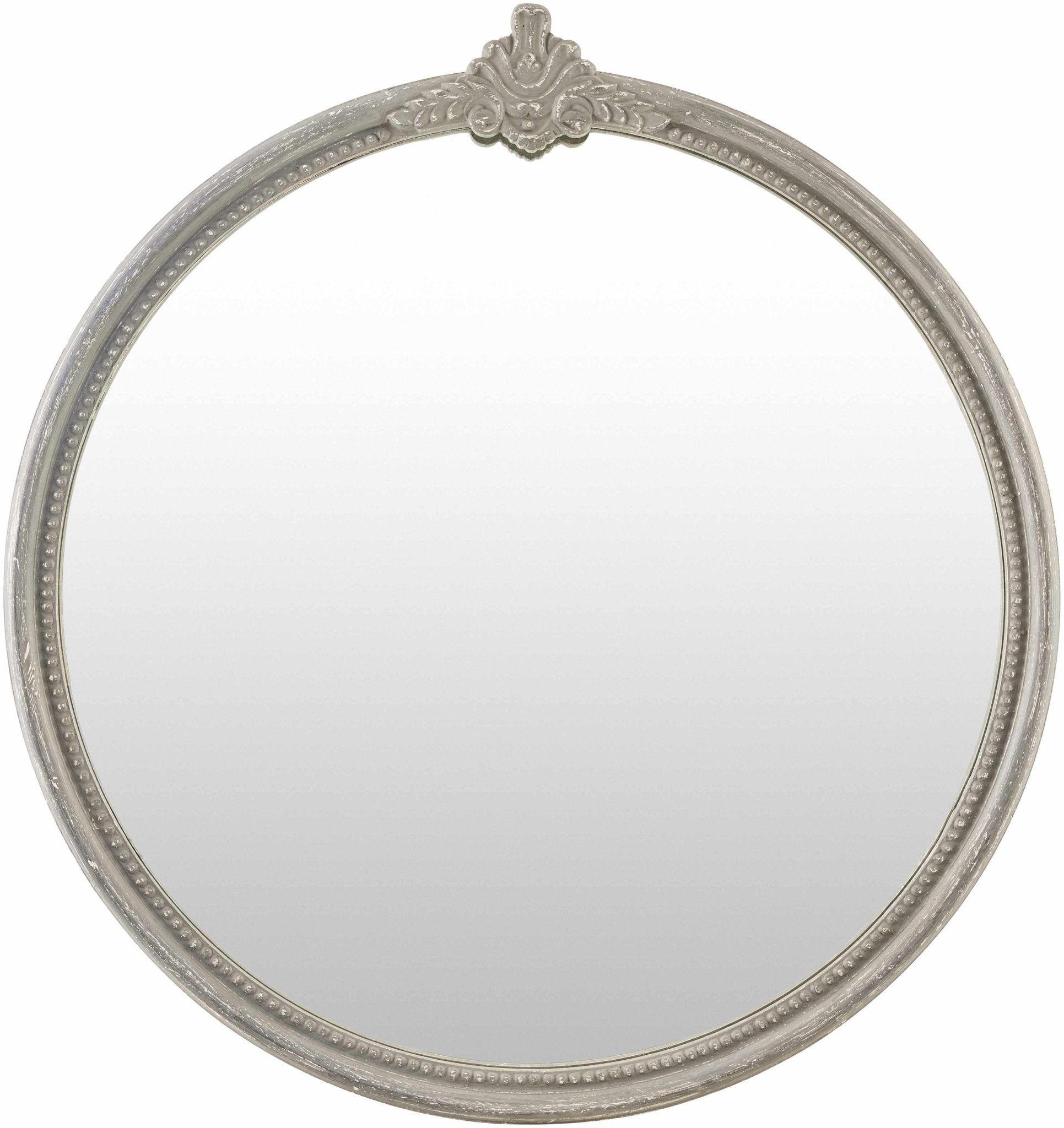 Kandersteg Gray Accent Mirror - Quahog Bay Bedding