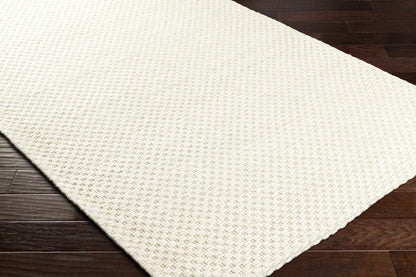 Kassa Cream Hand Woven Area Rug - Quahog Bay Bedding