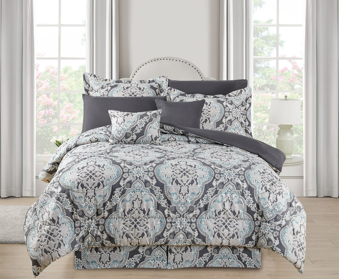 Kathy Ireland 10 Piece Bed in a Bag Set - Quahog Bay Bedding