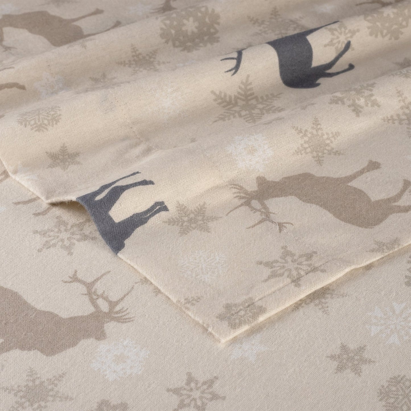 Kathy Ireland 100% Turkish Cotton Flannel Sheet Set - Quahog Bay Bedding