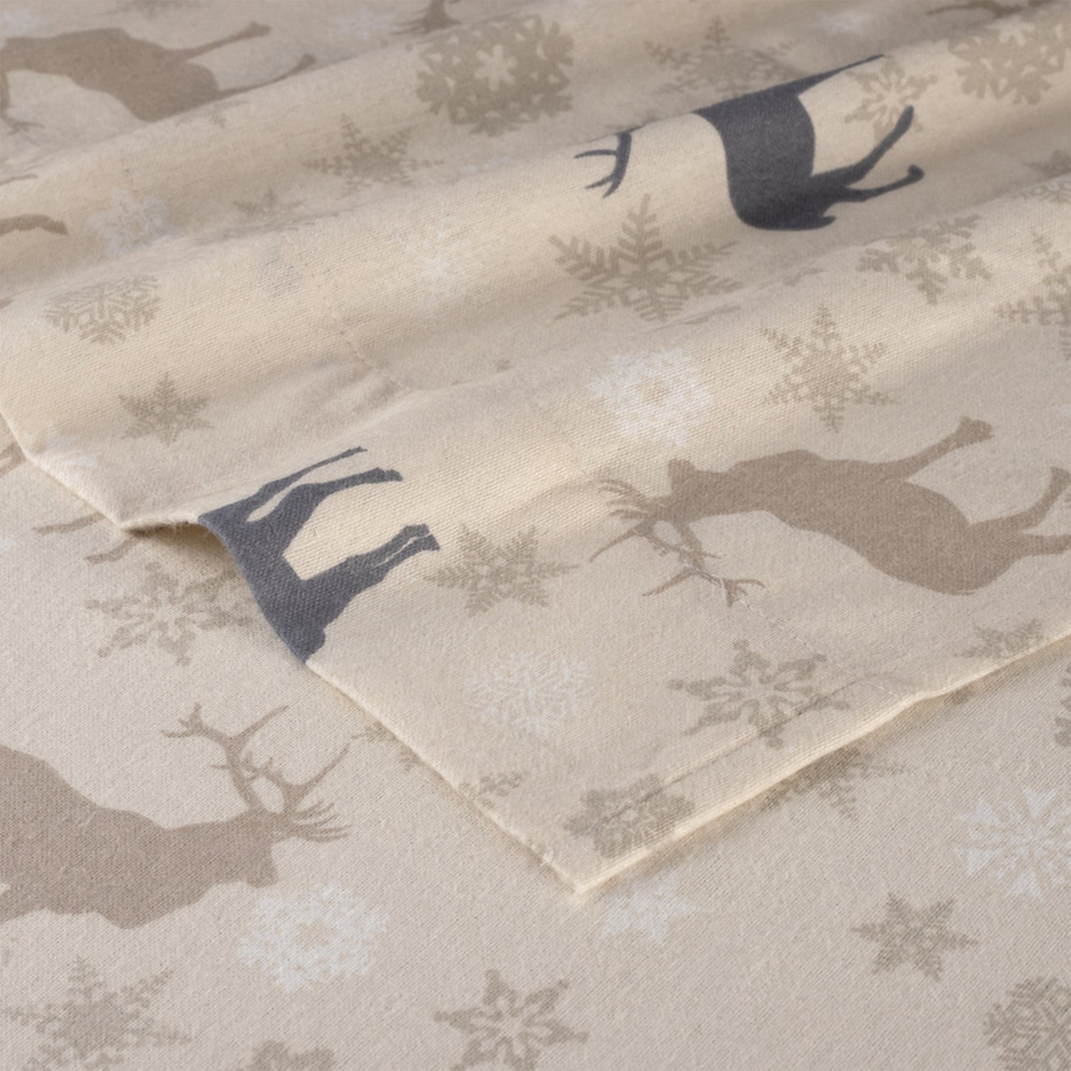 Kathy Ireland 100% Turkish Cotton Flannel Sheet Set - Quahog Bay Bedding