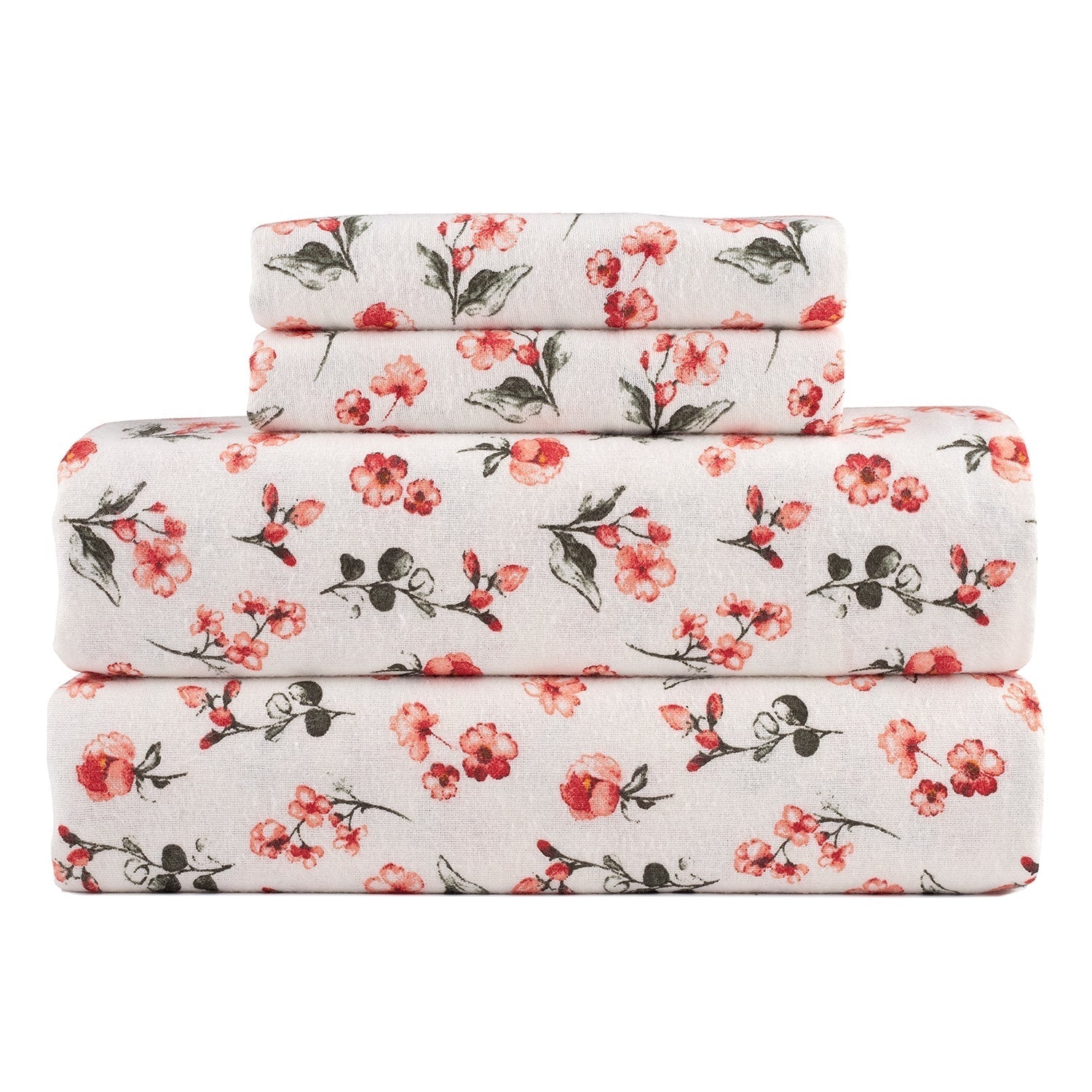 Kathy Ireland 100% Turkish Cotton Flannel Sheet Set - Quahog Bay Bedding