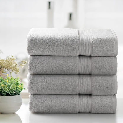 Kathy Ireland 2 Piece Zero Twist Cotton Plush Bath Sheet Set - Quahog Bay Bedding