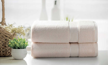 Kathy Ireland 2 Piece Zero Twist Cotton Plush Bath Sheet Set - Quahog Bay Bedding