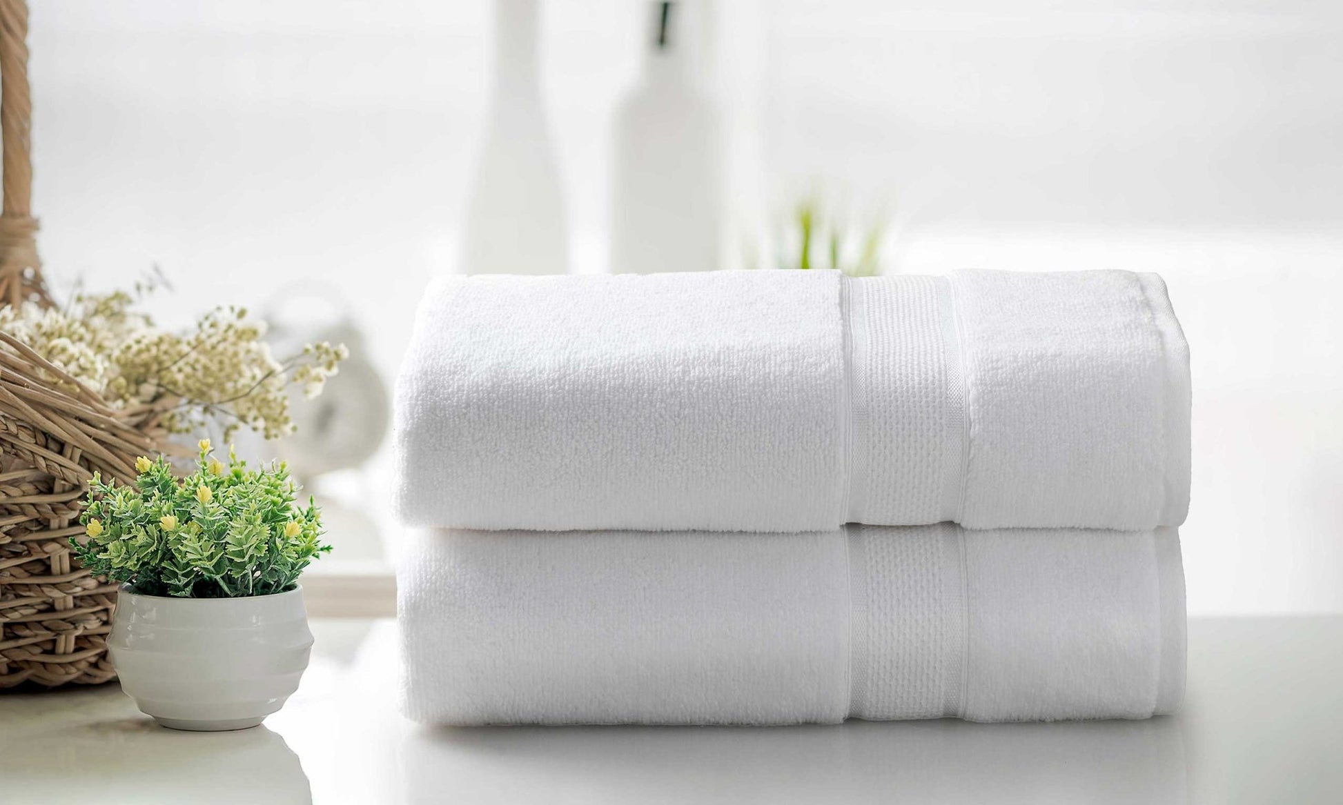 Kathy Ireland 2 Piece Zero Twist Cotton Plush Bath Sheet Set - Quahog Bay Bedding