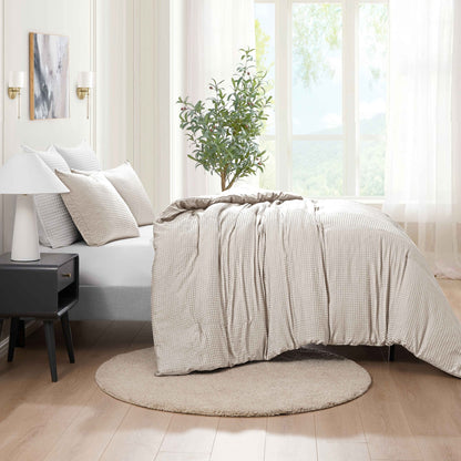 Kathy Ireland 3 - Piece Waffle Down Alternative Comforter Set - Quahog Bay Bedding