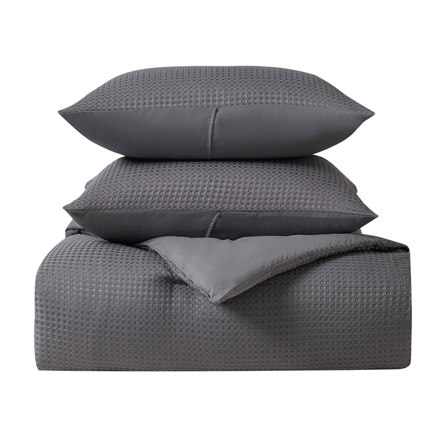 Kathy Ireland 3 - Piece Waffle Down Alternative Comforter Set - Quahog Bay Bedding