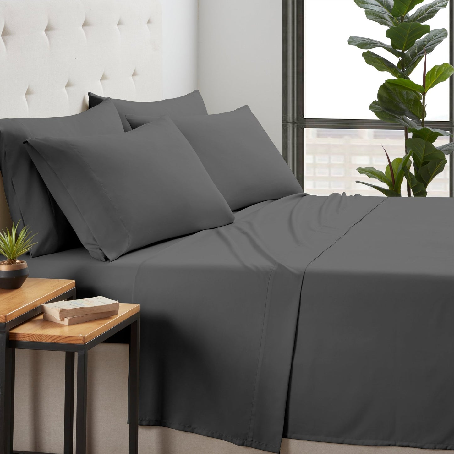 Kathy Ireland Bamboo Cooling 6 Piece Sheet set - Quahog Bay Bedding